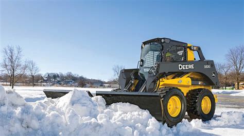 john deere 250 skid steer snow blower|john deere snow equipment for sale.